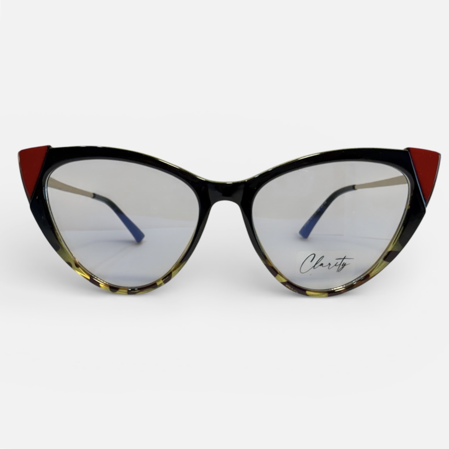Marco Cat Eye Negro Rojo 163342